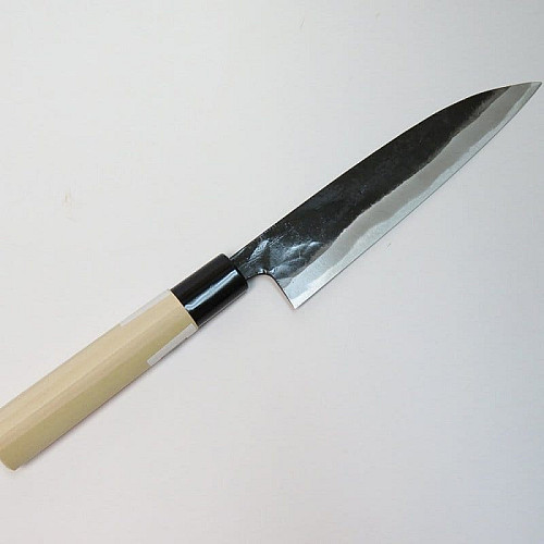 Нож кухонный Hanakumagawa Kurouchi, Shirogami steel #2, 165 мм (4580149741096)