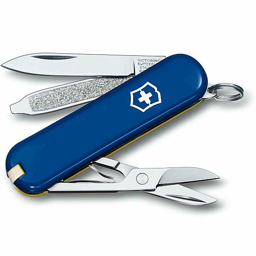 Нож Victorinox Classic SD Ukraine 58 мм/7 функций/сине-желтый