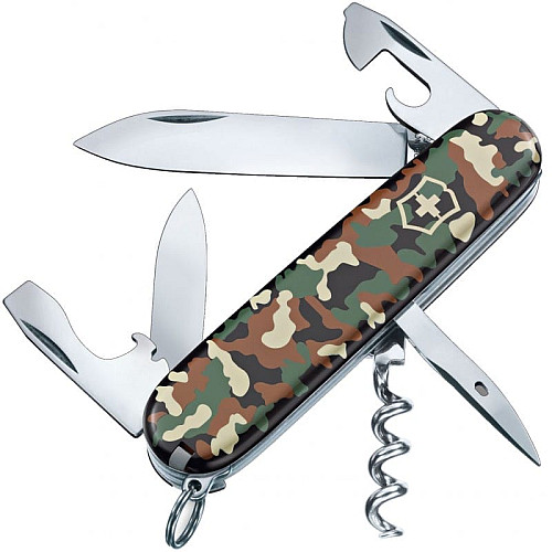 Ніж Victorinox Spartan 91мм/12функ/камуфляжний, блістер