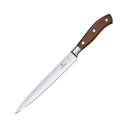Кухонний ніж Victorinox Grand Maitre Wood Filleting, 20 см, з дерев. ручкою, у подарунковому пакуванні