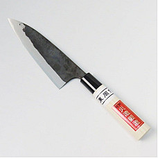 Ніж кухонний Hanakumagawa Funayuki, широкий, Shirogami steel #2, ручка магнолія, 165 мм (4580149741089)