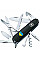 Ніж Victorinox Huntsman Ukraine 91мм/15функ/синьо-жовте Серце/чорний