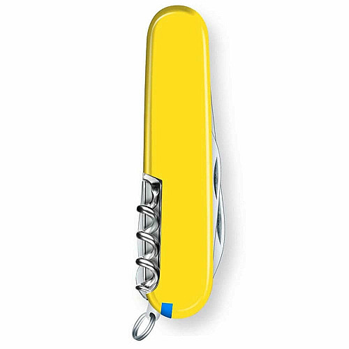 Ніж Victorinox Huntsman Ukraine 91мм/15функ/синьо-жовтий