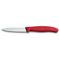 Кухонний ніж Victorinox SwissClassic Paring 6.7601, 8 см, з черв. ручкою