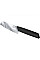Кухонний ніж Victorinox Swiss Modern Santoku, 17 см, рифл., з чорн. ручкою, блістер