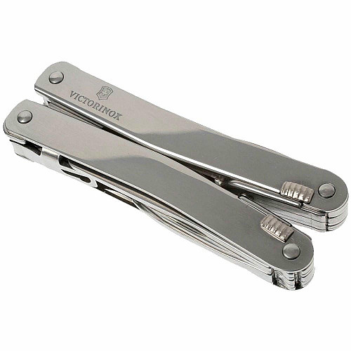 Мультитул Victorinox Swisstool Spirit X 105мм/24функ + коричневый кожаный чехол
