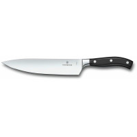 Кухонный нож Victorinox Grand Maitre Chef 7.7403.22G, 22 см, с черн. ручкой, в подар.уп.