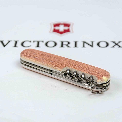 Нож Victorinox Spartan Zodiac 91мм/12функ/3D Деревянный дракон/бежевый
