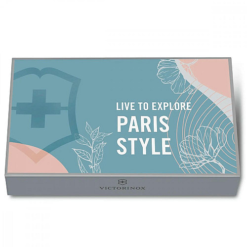 Ніж Victorinox Companion Paris Style 91мм/16функ/рожевий