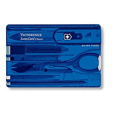 Нож Викторинокс Swisscard 82x54x4мм/10функ/син.