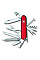 Ніж Victorinox Ranger 91мм/21функ/червоний