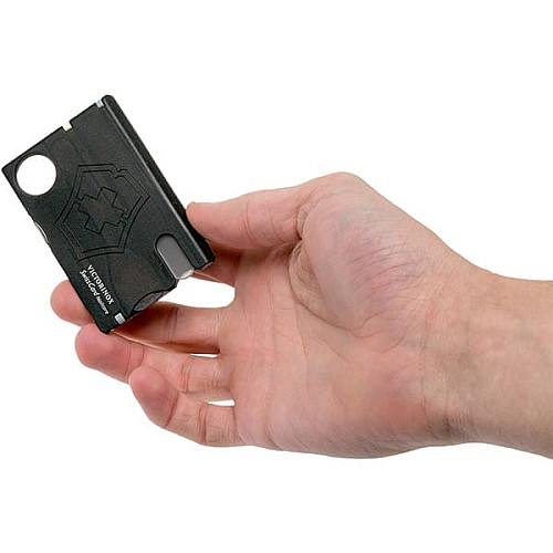Набор Victorinox Swisscard Nailcare 82х54х4мм/13функ/прозрачный черный