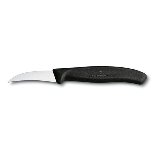 Кухонный нож Victorinox SwissClassic Shaping, 6 см, черный. ручкой