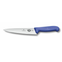 Кухонний ніж Victorinox Fibrox Carving, 19 см, із син. ручкою