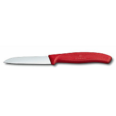 Кухонний ніж Victorinox SwissClassic Paring, 8 см, з черв. ручкою