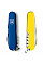 Нож Victorinox Camper Ukraine 91 мм/13 функций/сине-желтый