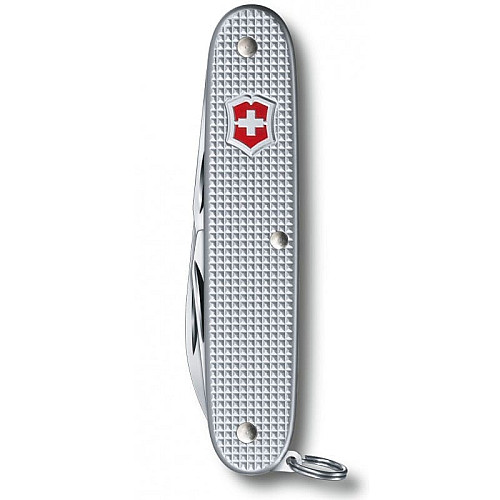 Ніж Victorinox Pioneer 93мм/8функ/рифл/сріблястий