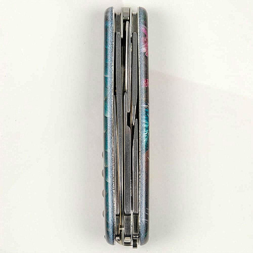 Нож Victorinox Climber Zodiac 91мм/14функ/Лазурный дракон/разноцветный