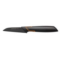 Кухонний ніж для овочів Fiskars Edge Black 8 см (1003091)