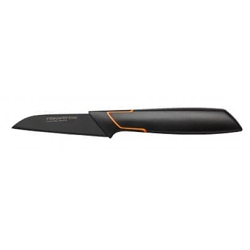 Кухонний ніж для овочів Fiskars Edge Black 8 см (1003091)