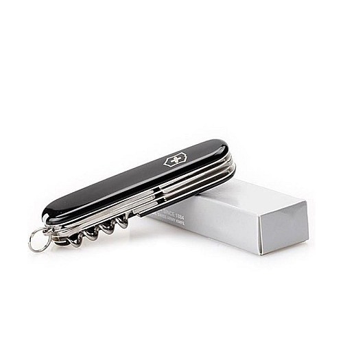 Ніж Victorinox Huntsman 91мм/15функ/чорний