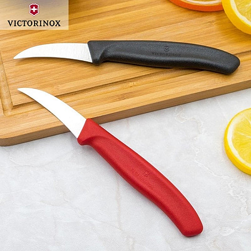 Кухонний ніж Victorinox SwissClassic Shaping, 6 см, з черв. ручкою