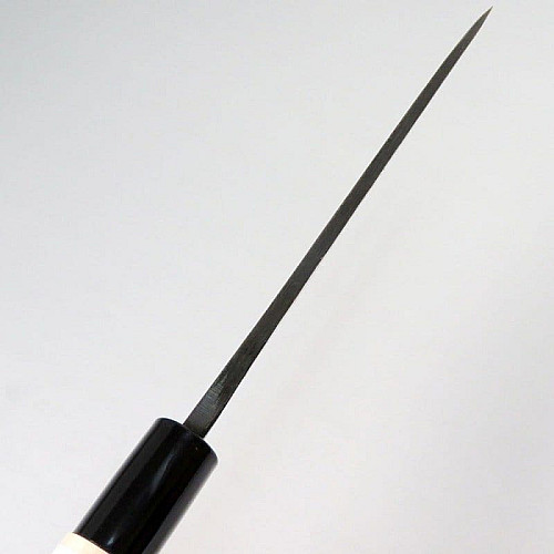 Нож кухонный Hanakumagawa Funayuki, широкий, Shirogami steel #2, ручка магнолия, 165 мм (4580149741089)