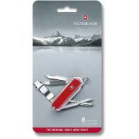 Ніж Victorinox NailClip 580 65мм/8функ/червоний, блістер