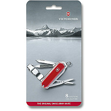 Нож Victorinox NailClip 580 65мм/8функ/красный, блистер