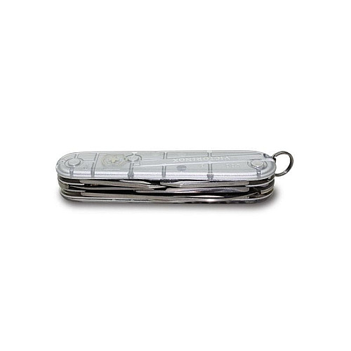 Ніж Victorinox Climber 91мм/14функ/прозорий срібний