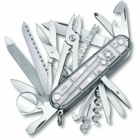 Ніж Victorinox Swisschamp 91мм/31функ/сріблястий