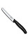 Кухонный нож Victorinox SwissClassic Table, 11 см, черный. ручкой