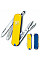 Ніж Victorinox Classic SD Ukraine 58 мм/7 функцій/жовто-синій