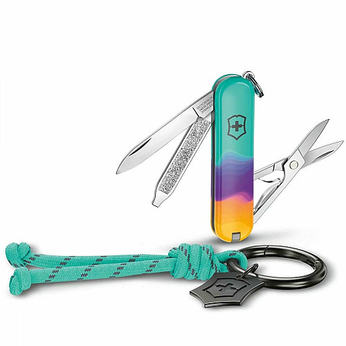 Ніж Victorinox Classic SD Sydney Style 58 мм/7 функцій/зелений