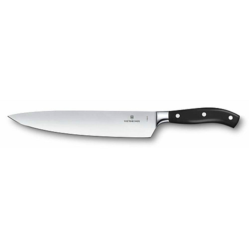 Кухонный нож Victorinox Grand Maitre Chef's Vx7.7403.25G, 25 см, с черн. ручкой, в подар.уп.