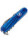 Ніж Victorinox Spartan 91мм/12функ/прозорий синій