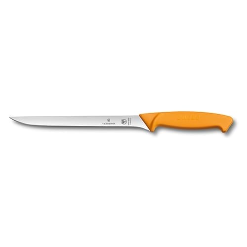 Кухонный нож Victorinox Swibo Fish Filleting Flex-Narrow Vx5.8449.20, 20 см, с окт. ручкой