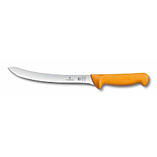 Кухонний ніж Victorinox Swibo Fish Filleting Flex Vx5.8452.20, 20 см, з жовт. ручкою