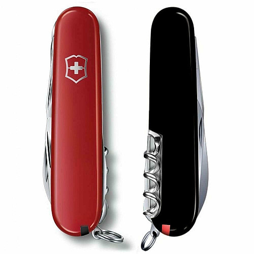 Ніж Victorinox Climber Ukraine 91мм/14функ/червоно-чорний
