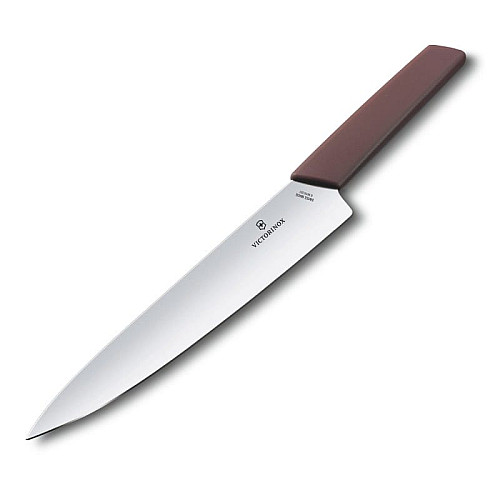 Кухонний ніж Victorinox Swiss Modern Carving, 22 см, з борд. ручкою, блістер