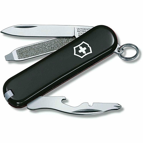 Ніж Victorinox Rally 58мм/9функ/чорний