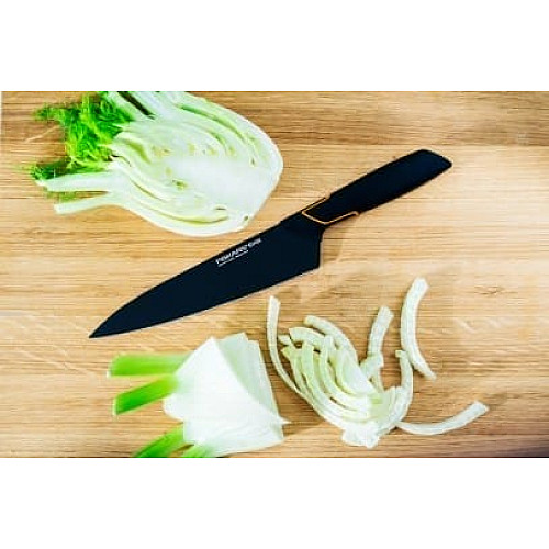 Кухонний ніж кухарський Fiskars Edge Black 15 см (1003095)