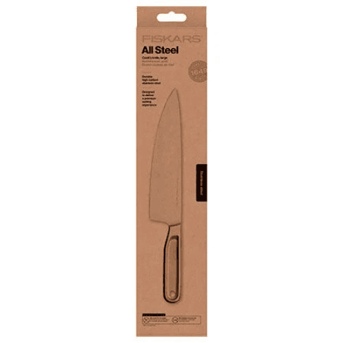 Ніж шеф-кухаря Fiskars All Steel, 20 см, сріблястий (1062882)