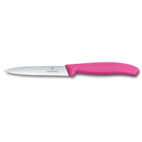 Кухонний ніж Victorinox SwissClassic Paring Vx6.7736.L5, 10 см, з рож. ручкою