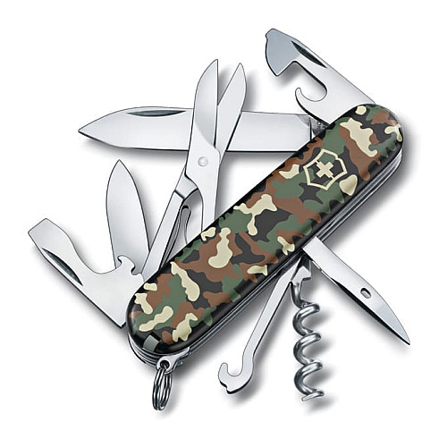 Ніж Victorinox Climber 91мм/14функ/камуфляжний