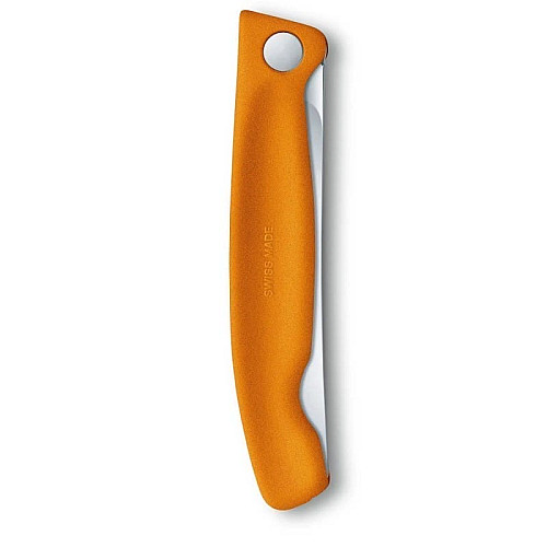 Кухонный нож Victorinox SwissClassic Foldable Paring, 11 см, из помар. ручкой, блистер