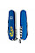 Ніж Victorinox Spartan Ukraine 91мм/12функ/квіти в укр.стилі/синій
