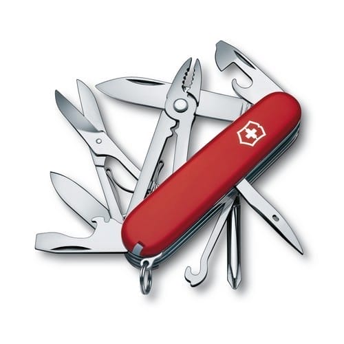 Ніж Victorinox Deluxe Tinker 91мм/17функ/червоний