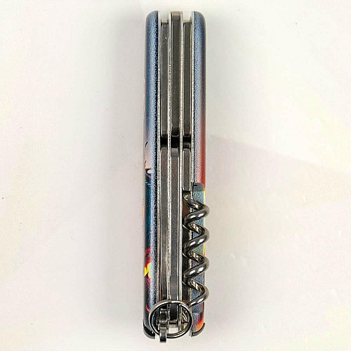 Нож Victorinox Climber Zodiac 91мм/14функ/Дракон в лучах солнца/разноцветный