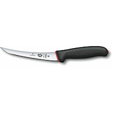 Кухонный нож Victorinox Fibrox Boning Superflex, 15 см, черный. ручкой Dual Grip